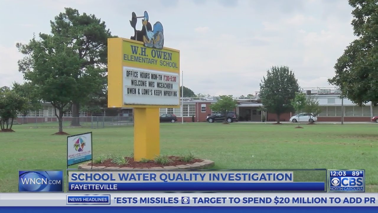 School water quality investigation