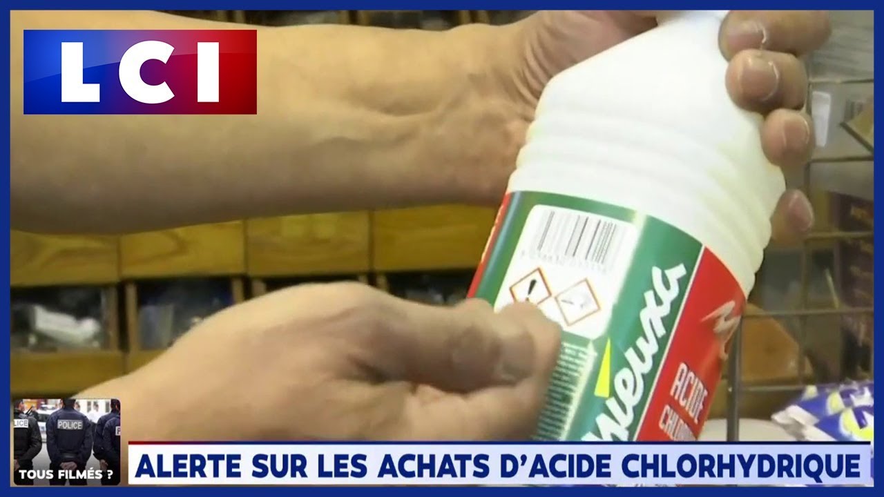 La police s'inquiète des achats d'acide chlorhydrique