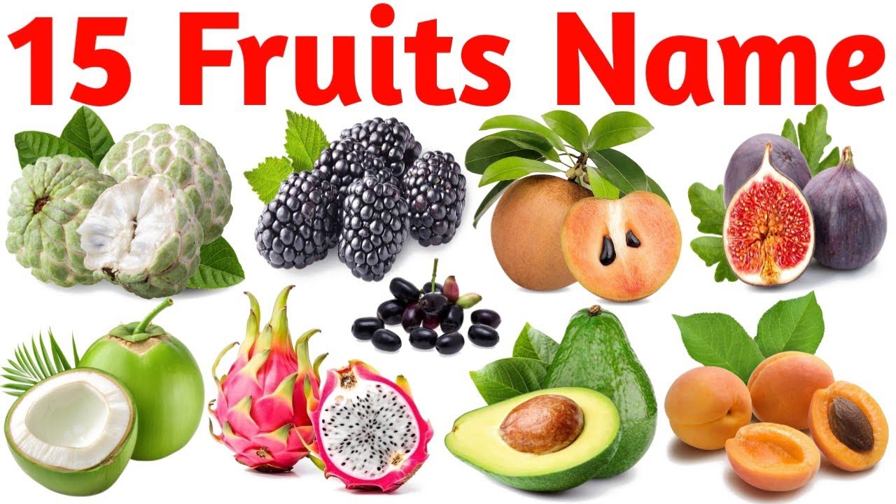 Fruits Name in English & Hindi for Kids 🍎🍓 | Learn Fruits with Pictures | Kids Learning Video