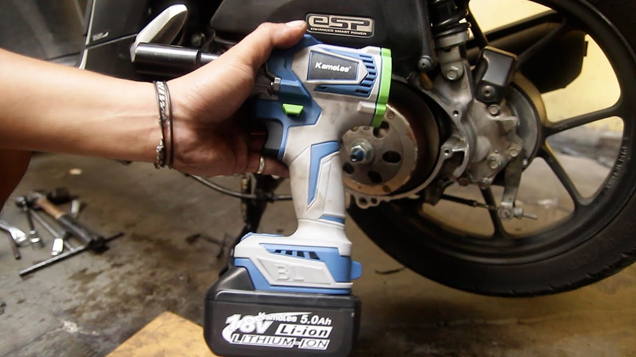 Mekanik Wajib Punya Alat Ini!!! - Unboxing Wrench Impact Kamolee 1200N.m