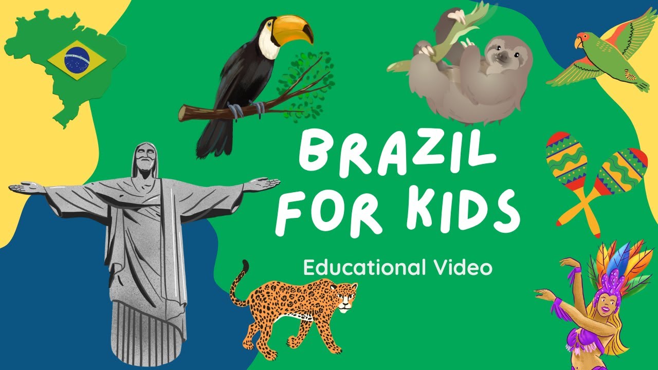 Brazil for Kids | Fun Facts About Brazil | Educational Video for Children