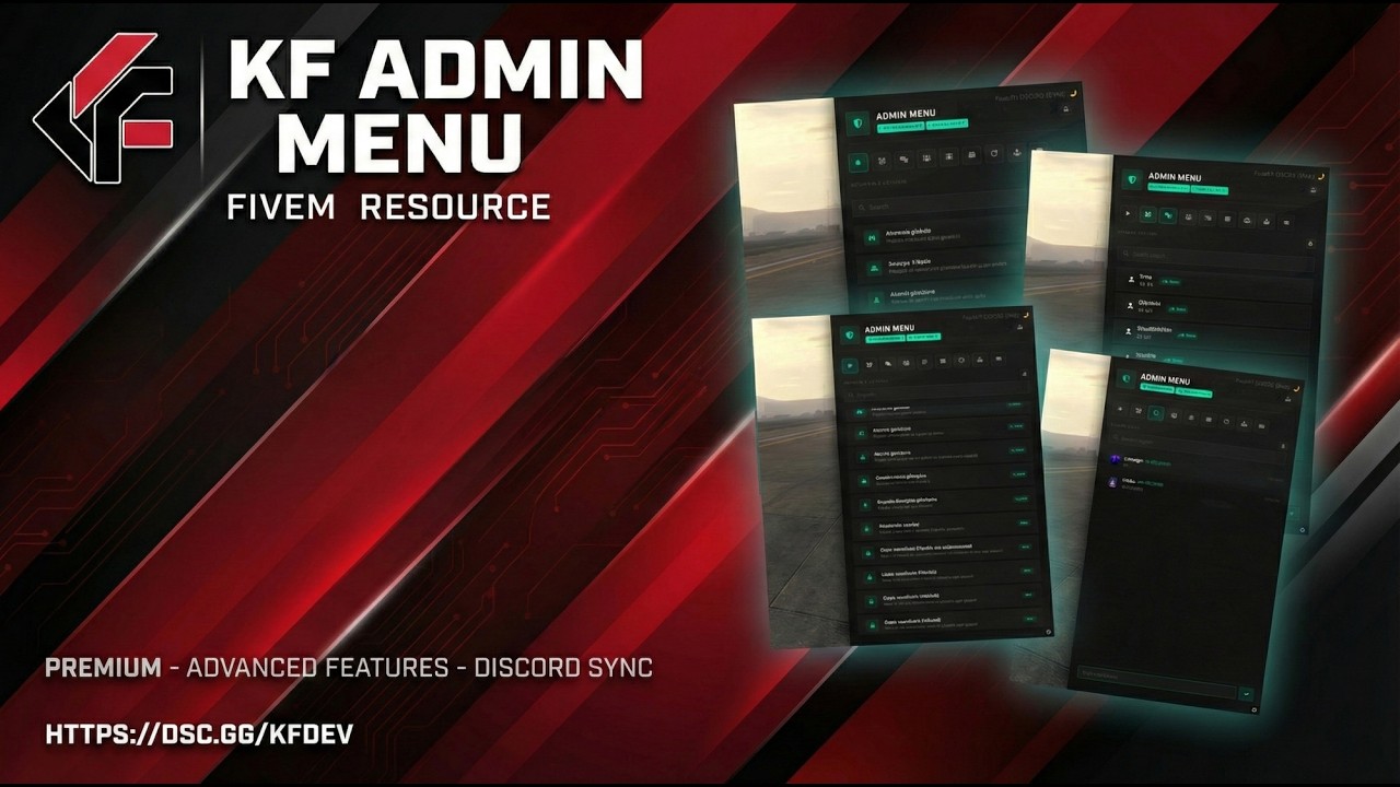 [QB/ESX/QBOX] Advanced Admin Menu [KFDev]