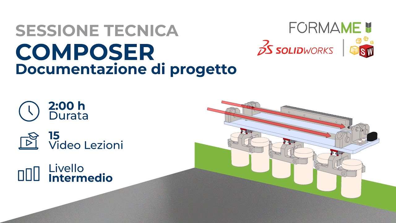 Corso SolidWorks Composer - Documentazione di progetto
