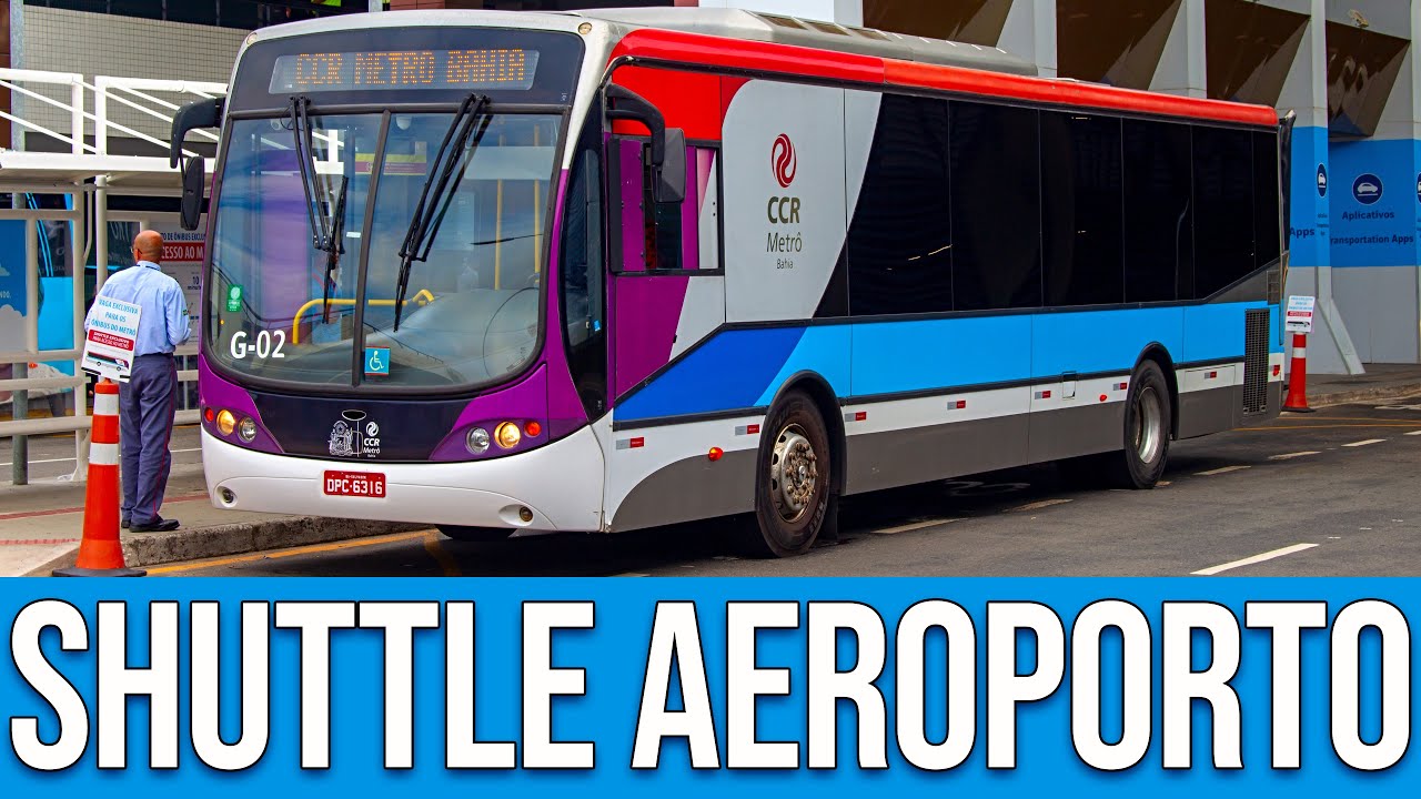 Ônibus Shuttle Entre a Estação de Metrô e o Aeroporto de Salvador