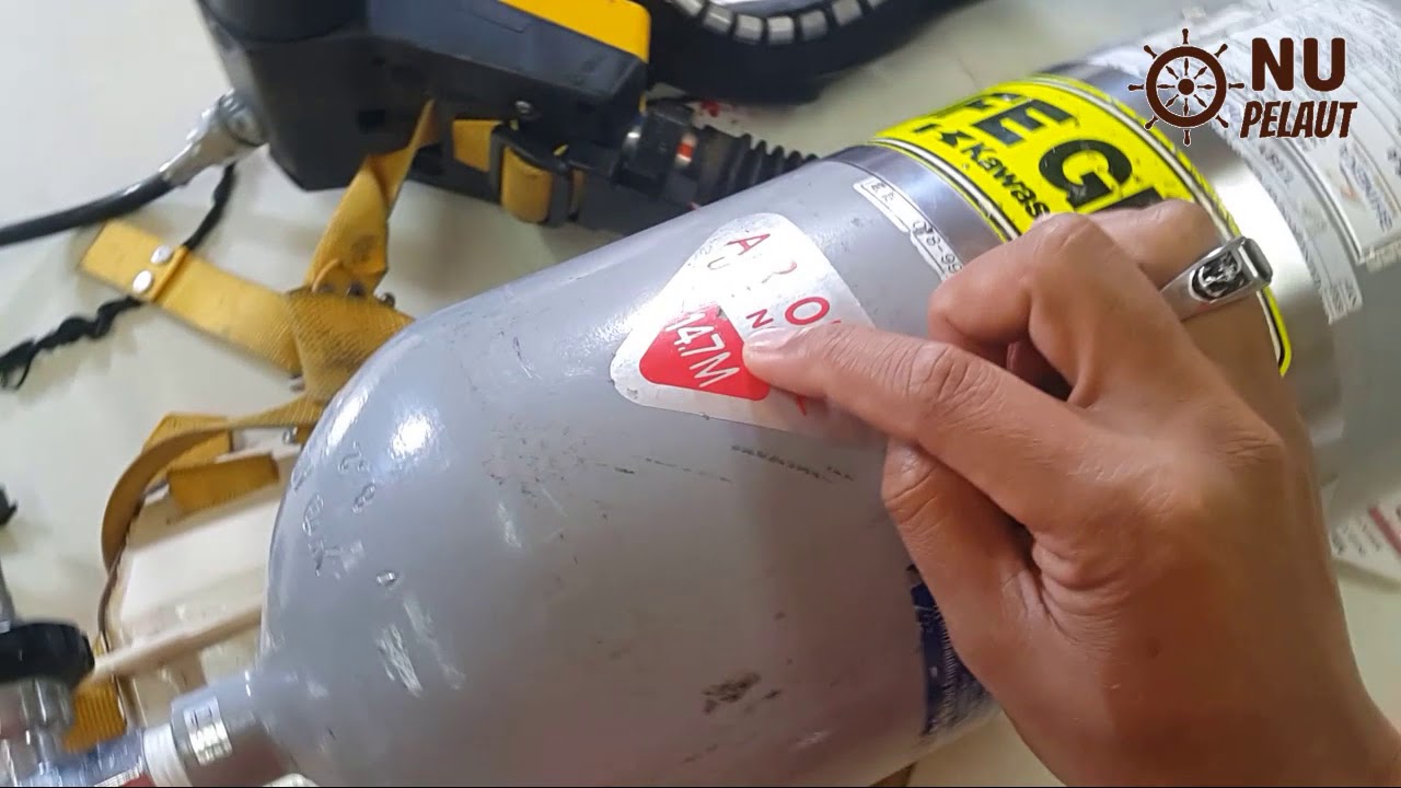 BREATHING APPARATUS (BA) BOTTLE, Mengetahui TEKANAN dan VOLUME Botol BA