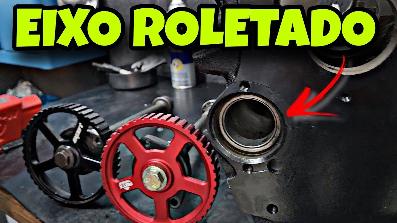Aula sobre eixo auxiliar roletado Racetech - @escoladegaragem4449