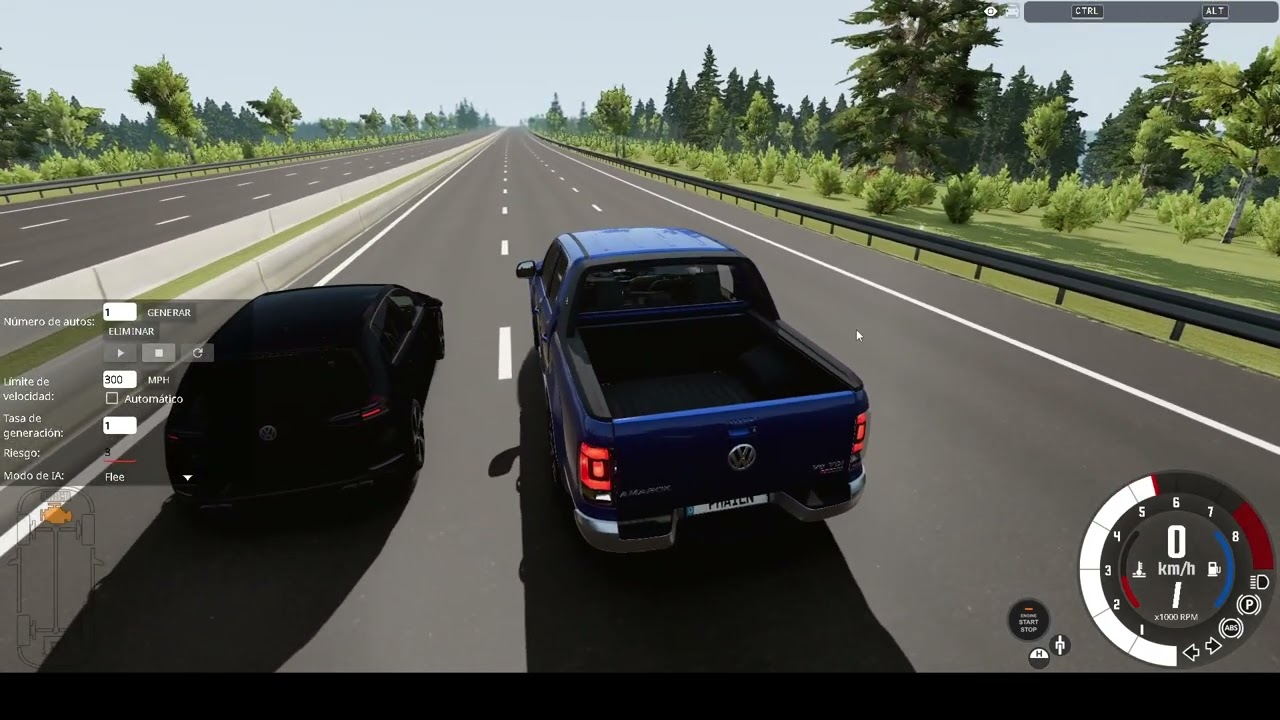 golf gti stage 3 vs amarok v6 stage 4 ¿quien ganara?