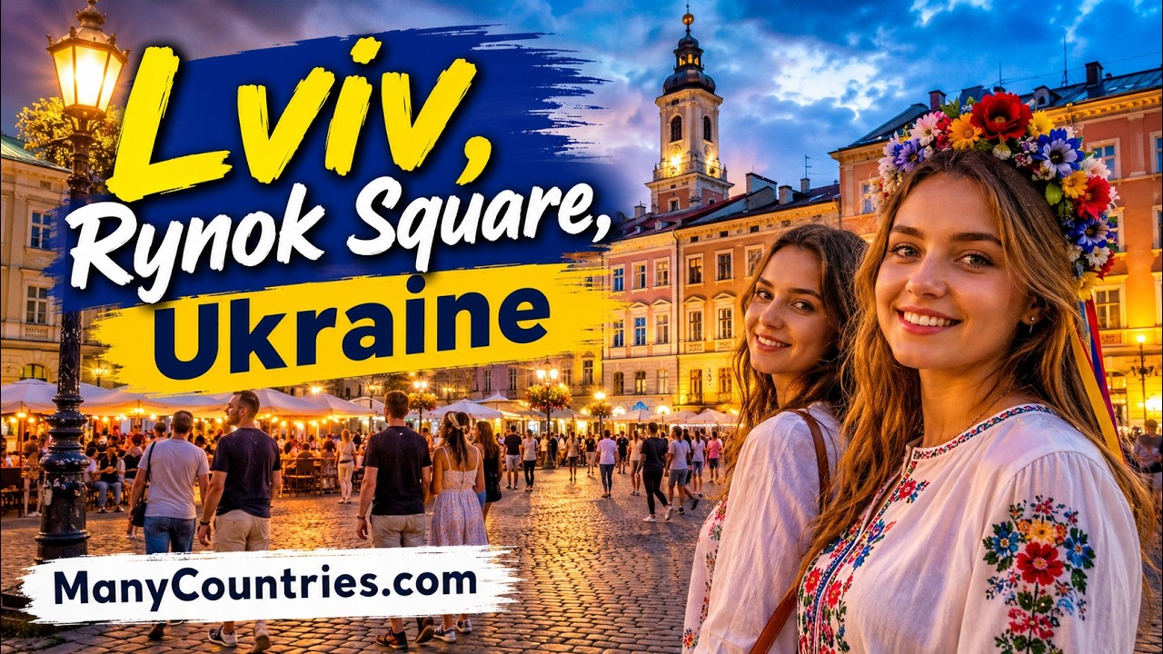 Lviv, Rynok Square, Ukraine