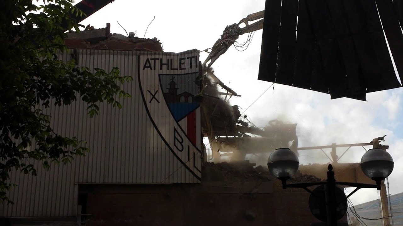 Demolición del Viejo estadio de San Mamés