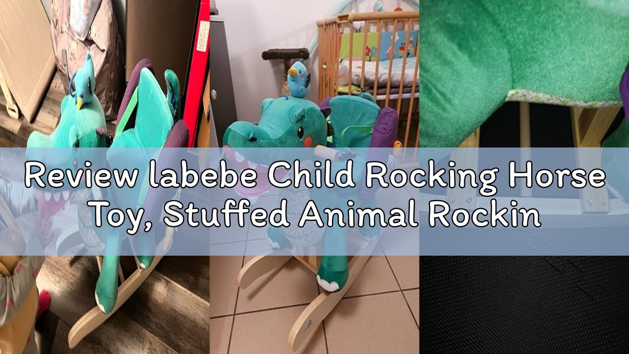 Review labebe Child Rocking Horse Toy, Stuffed Animal Rocking Horse, Green Crocodile Plush Rocker To