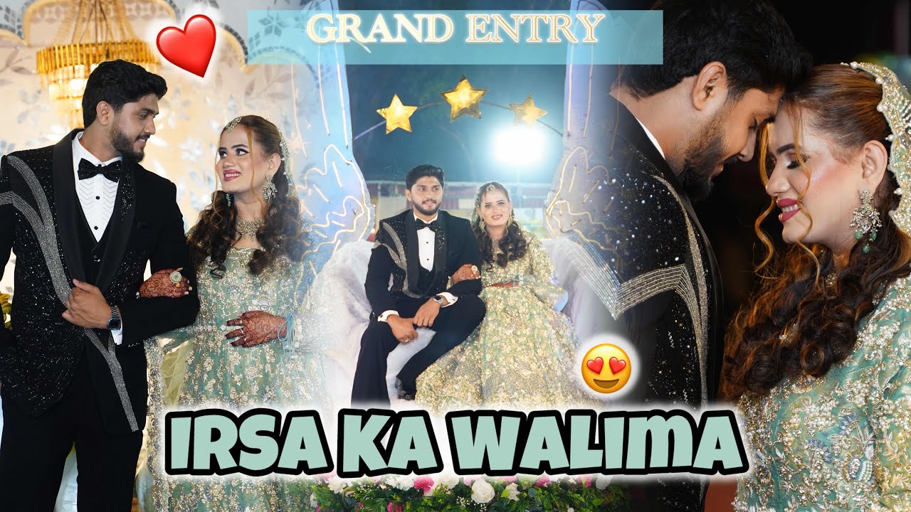 IRSA ka Walima Vlog🤍 Last Function of our Wedding🥺Sister & Bestie aaye humare sath for a stay❤️