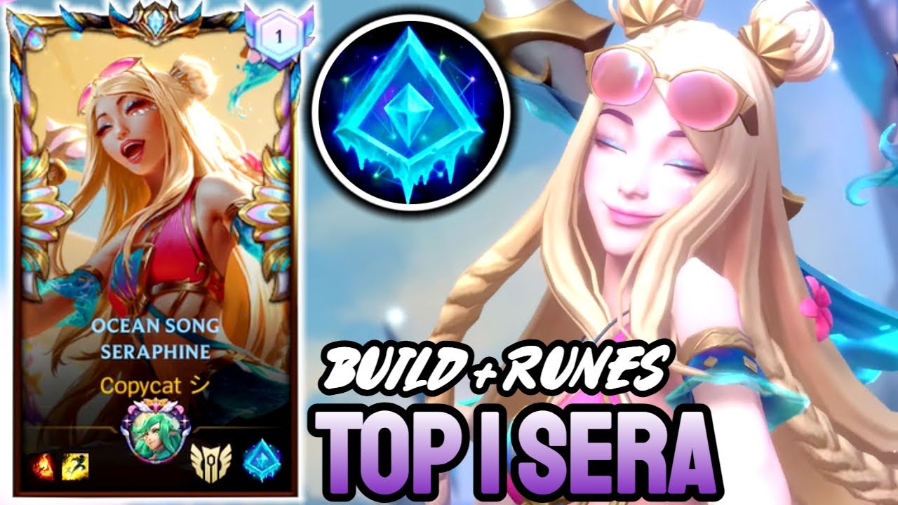 WILD RIFT SERAPHINE - TOP 1 SERAPHINE GAMEPLAY - CHALLENGER RANKED