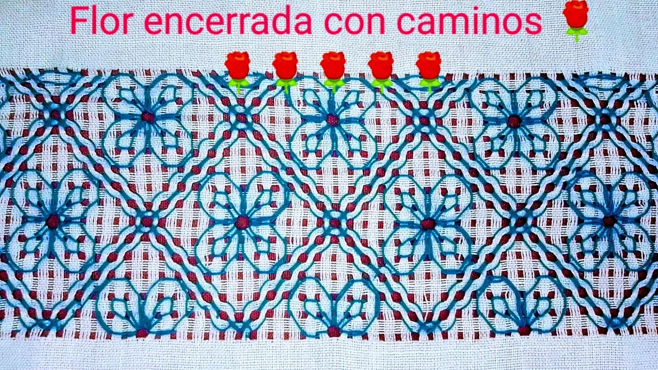 Deshilado flores y más flores para tus servilletas 🌹🥰🌹🥰🌹