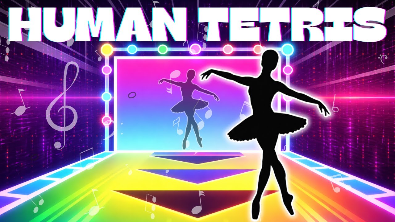 HUMAN TETRIS | Ballet Version | Immersive Interactive Warm Up | Can You Fit The Shape? (99% FAIL)