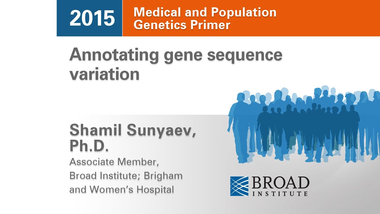 MPG Primer: Annotating gene sequence variation (2015)