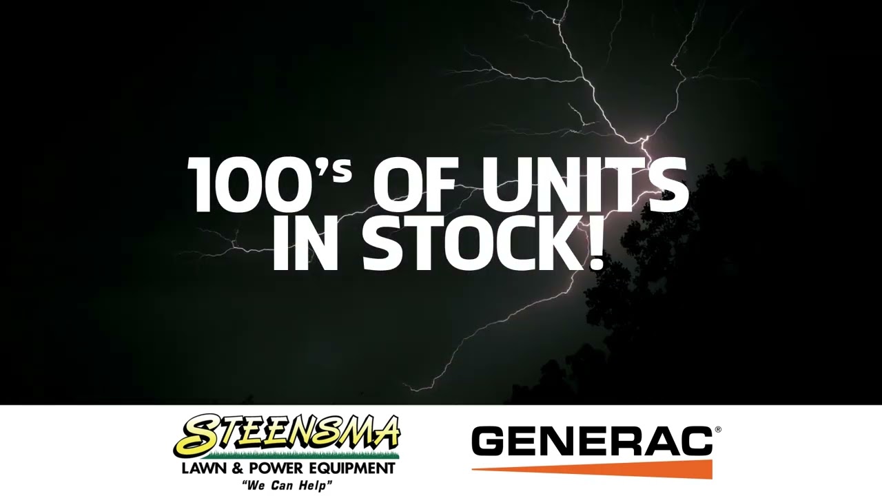 Steensma Generac 24kw Home Standby Generator Special