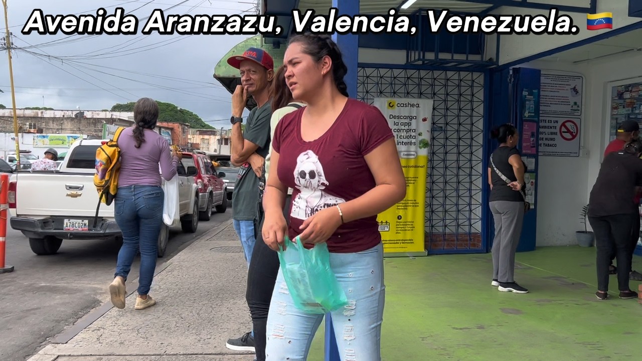 🇻🇪 UNSEEN Venezuela, Walking in VALENCIA #virtualtour #avenidaaranzazu #lacandelaria #venezuela