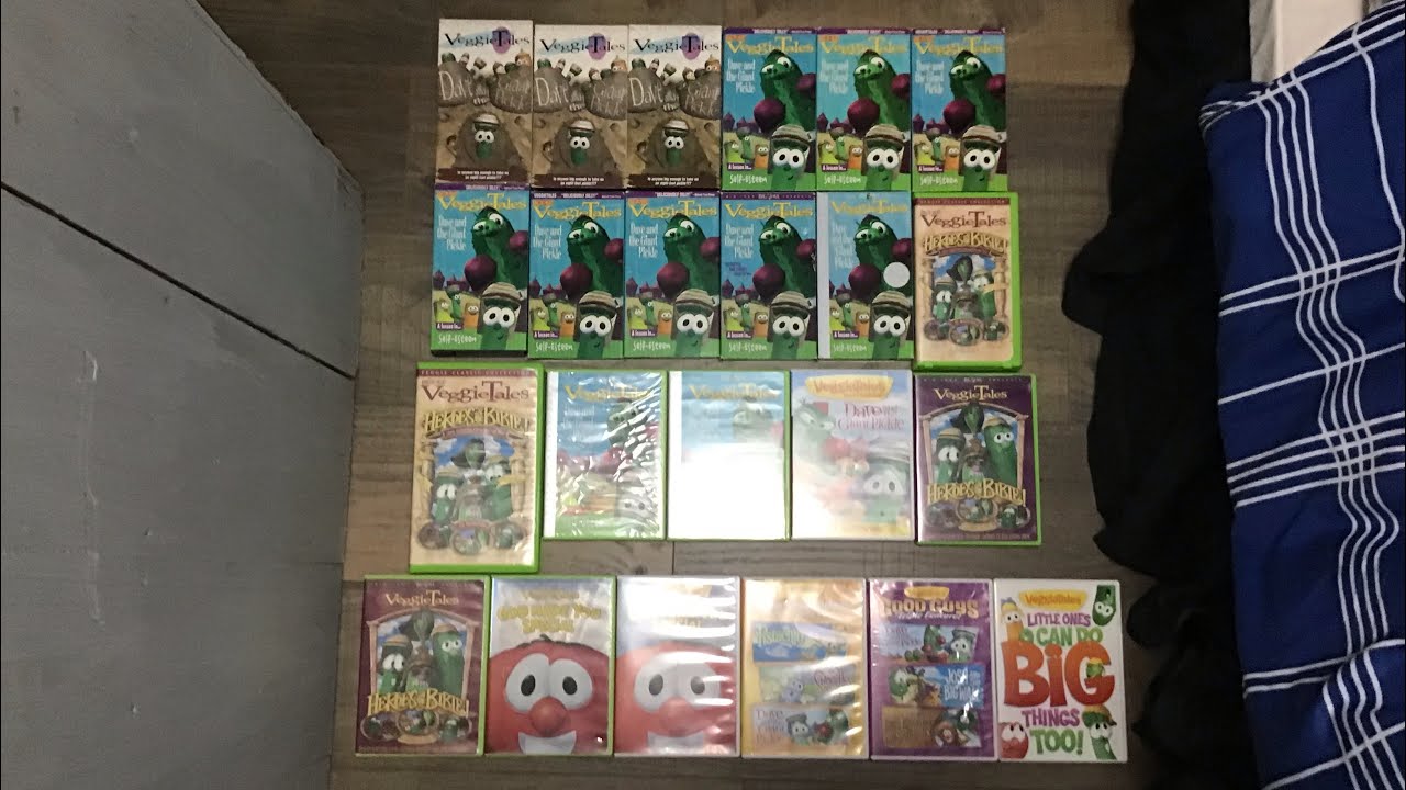 Revisited Comparison Video For VeggieTales: Dave and The Giant Pickle