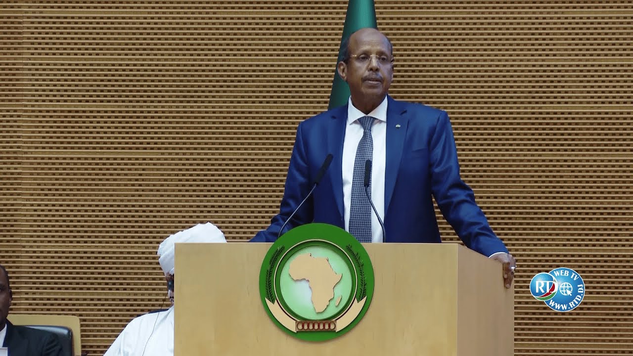 Discours du Président de la Commission de l'UA Mahamoud Ali Youssouf