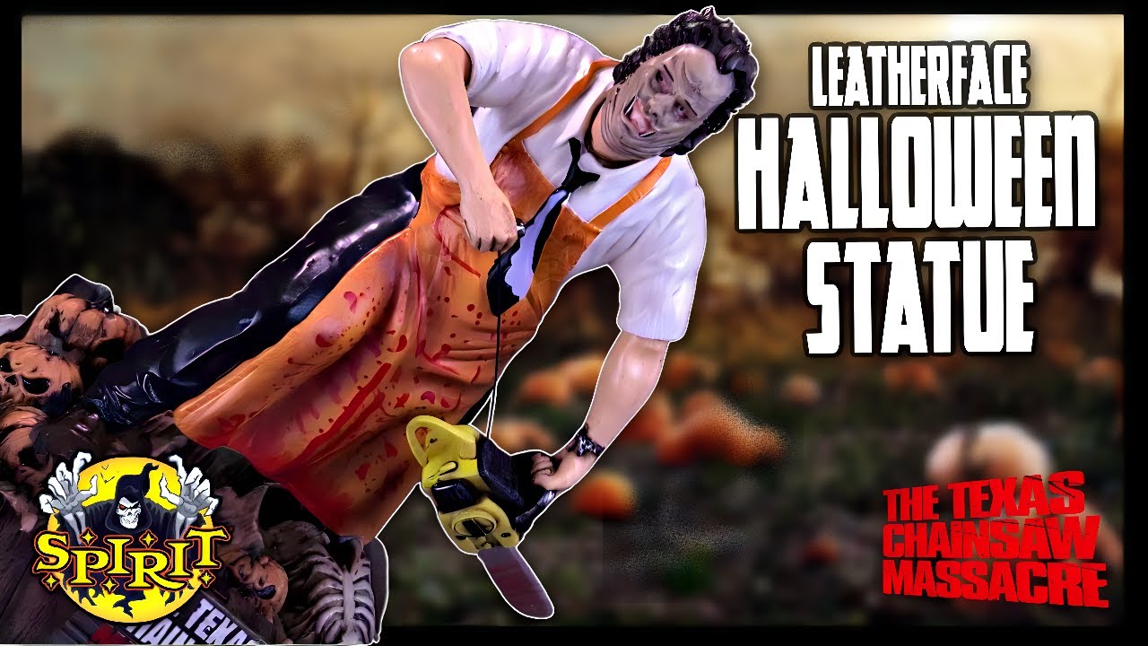 Spirit Halloween The Texas Chainsaw Massacre Leatherface Halloween Statue | Spooky Spot 2023