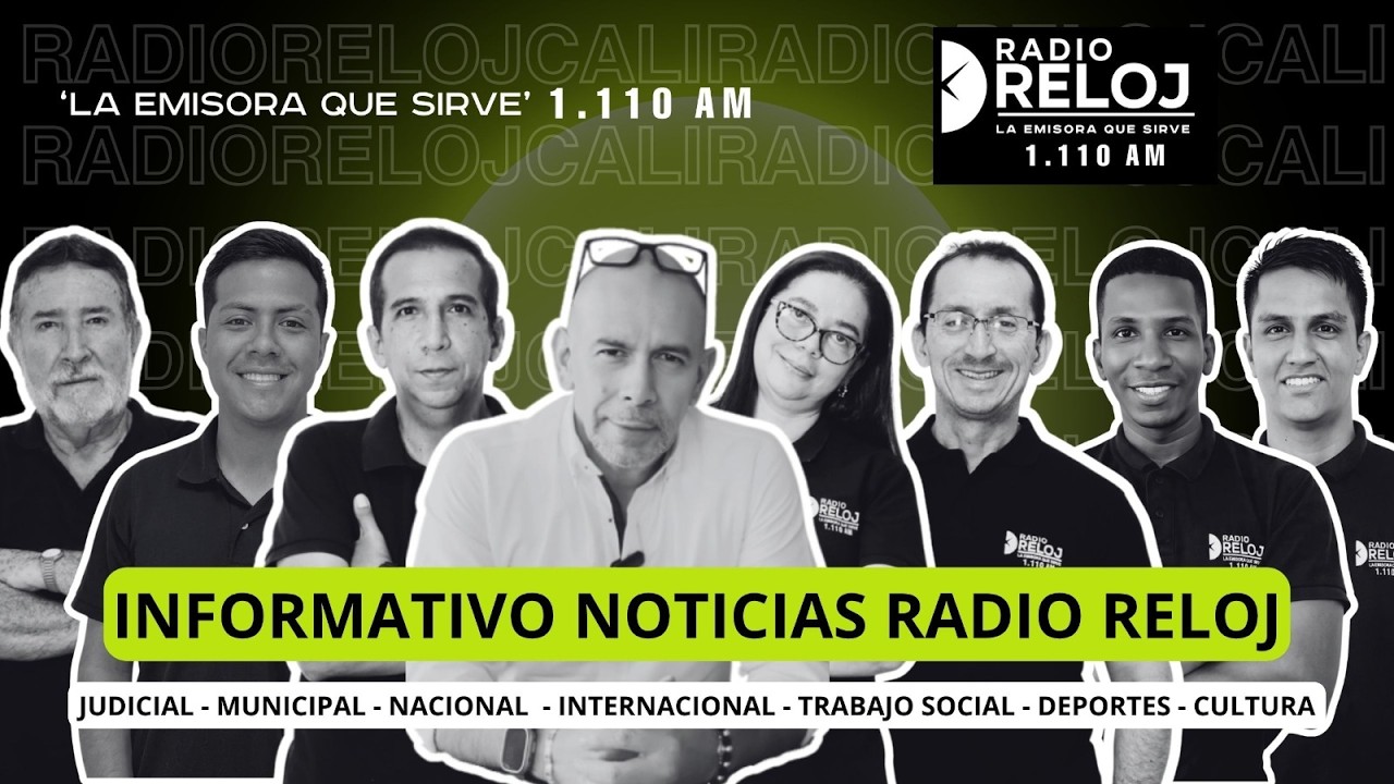 18 DE SEPTIEMBRE DEL 2026 BIENVENIDOS AL INFORMATIVO DE RADIO RELOJ CALI Y LA PRIMER&Iacute;SIMA