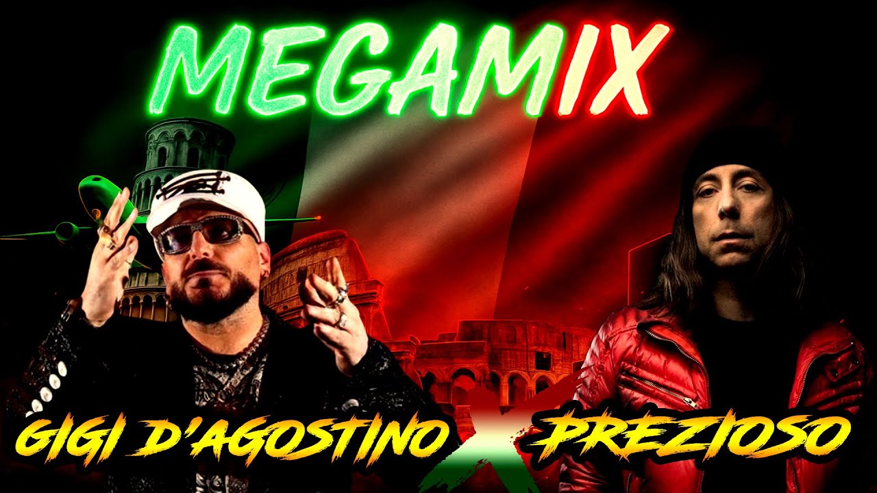Gigi D’Agostino x Prezioso 🎶 Mega Mix Remixes 🔥  Nostalgia Italo Dance 2000’s