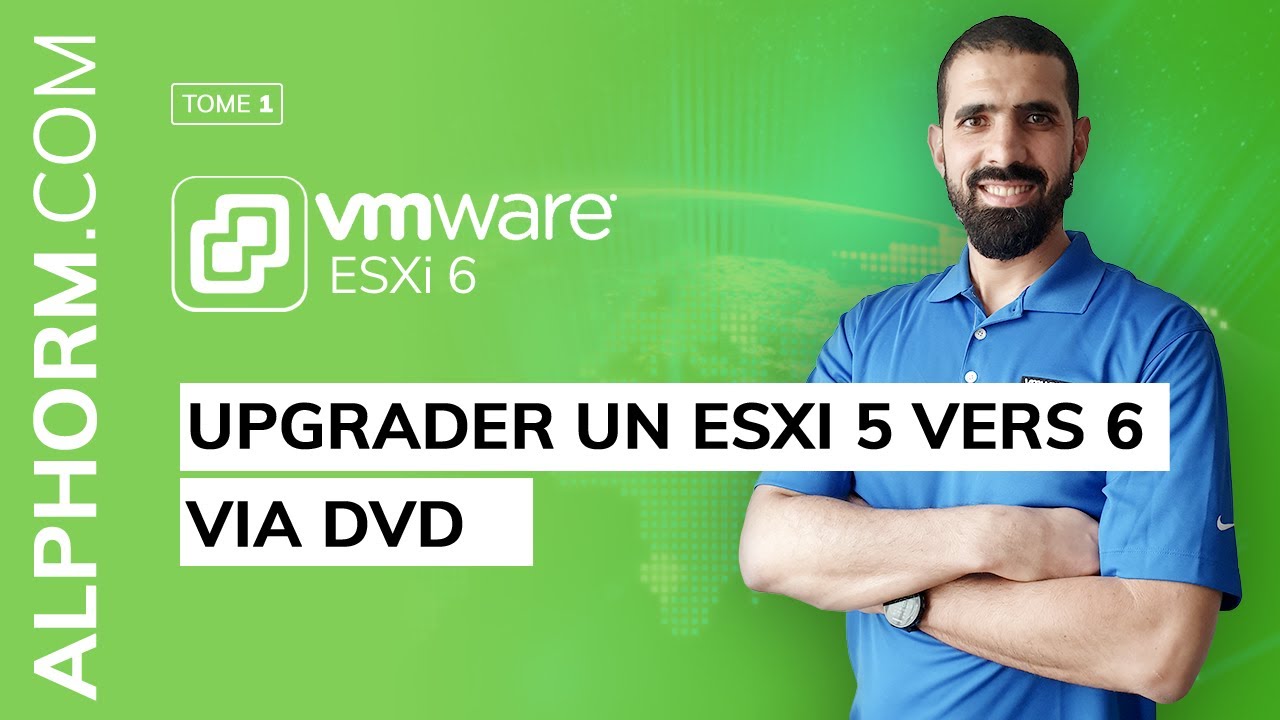 Tuto VMware ESXi - Comment Upgrader un ESXi 5 vers 6 via DVD