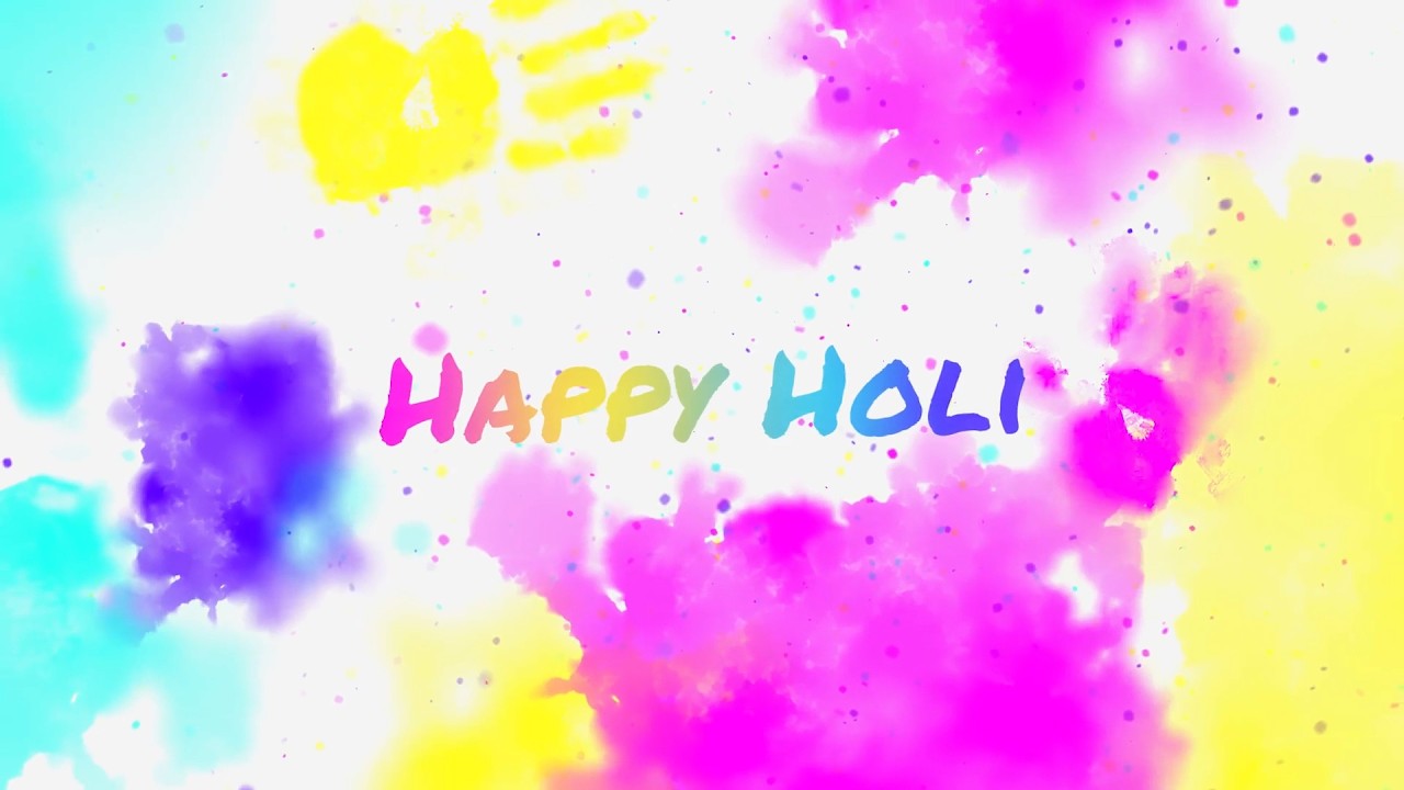 Vibrant Holi Festival Opener | Premiere Pro Template | Color Splash Intro Free Download