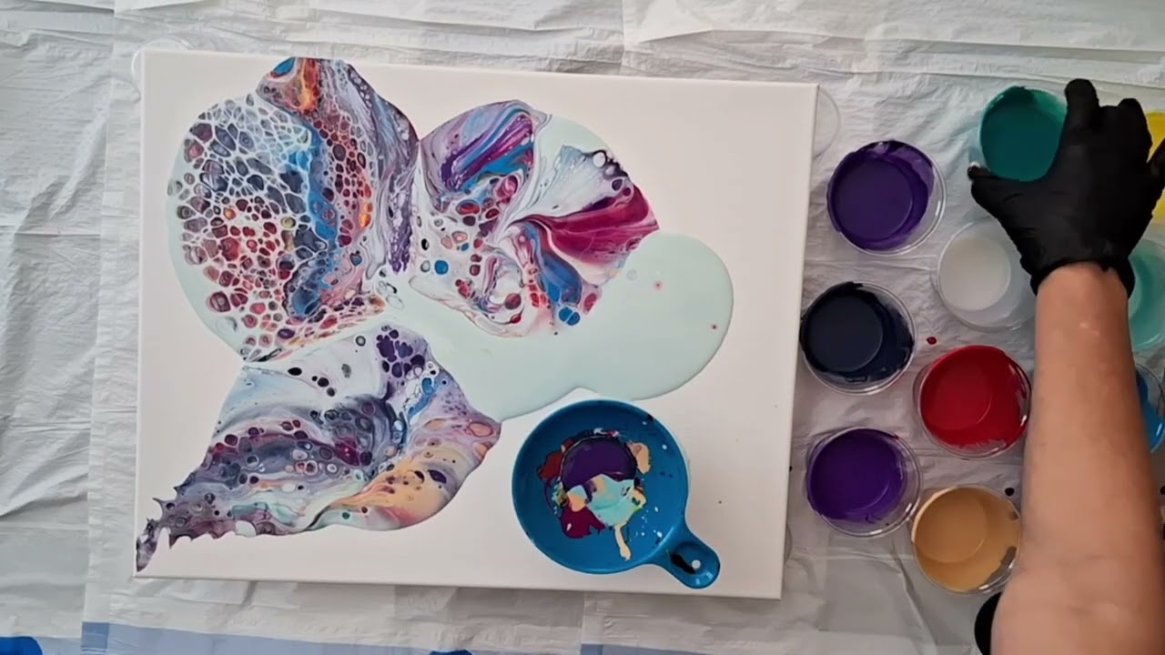 Stunning Fluid Art | Mystical Pour Painting That Feels Like Magic