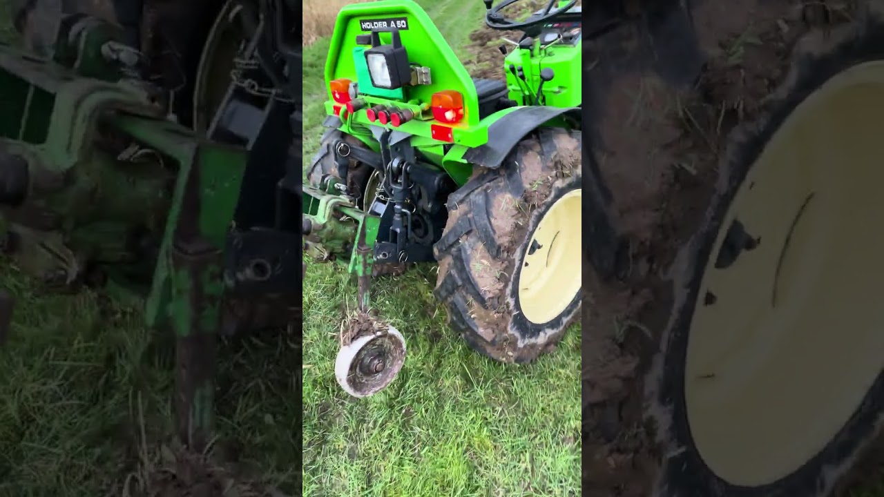 1# Holder Traktor A50 Allrad Knicklenker | Weinbergtraktor Bj.1980 |  Holder  Cultivator (Grubber)
