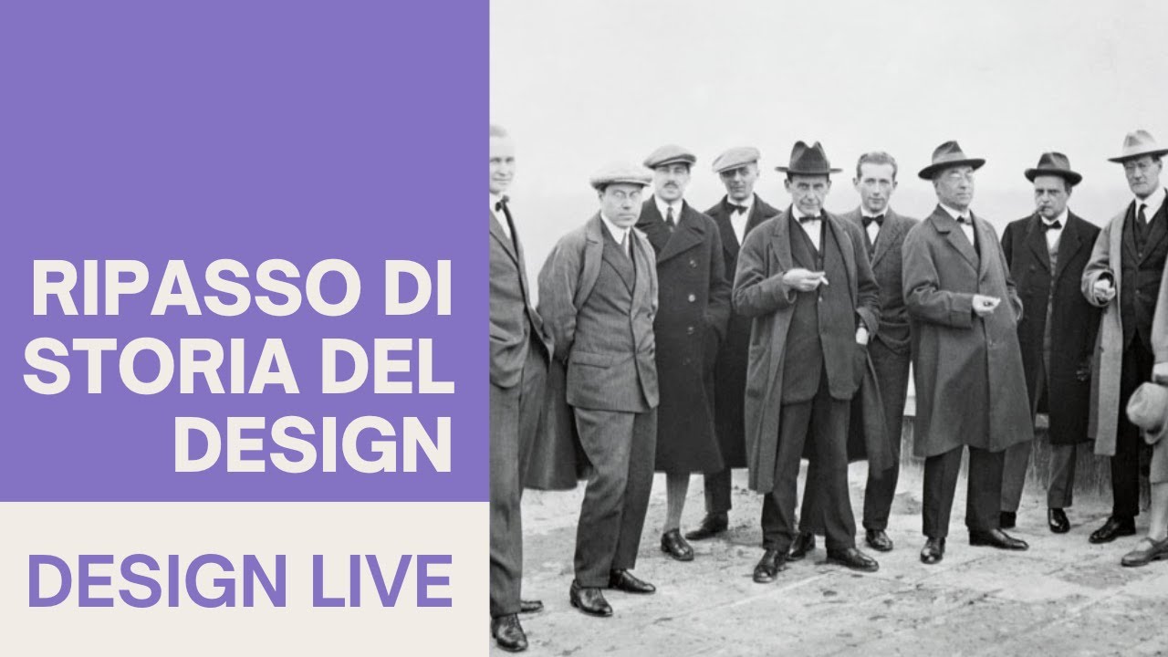 Ripasso di storia del design | Stefano Pasotti / Riassunto di storia del design