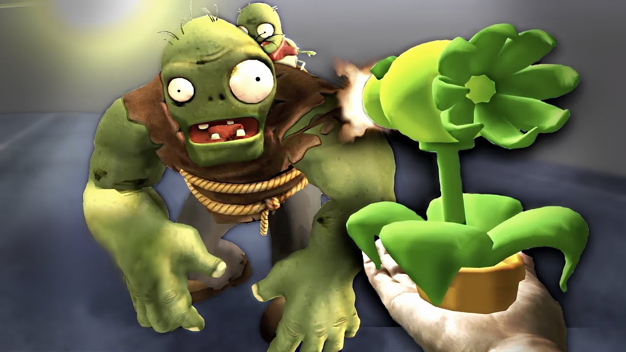 Left 4 Dead.. con 100 mods de Plants vs Zombies