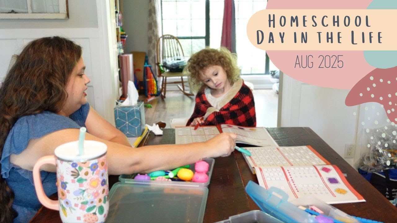 Day in the Life of Homeschoolers | Four Students, One Mom, 11 years
