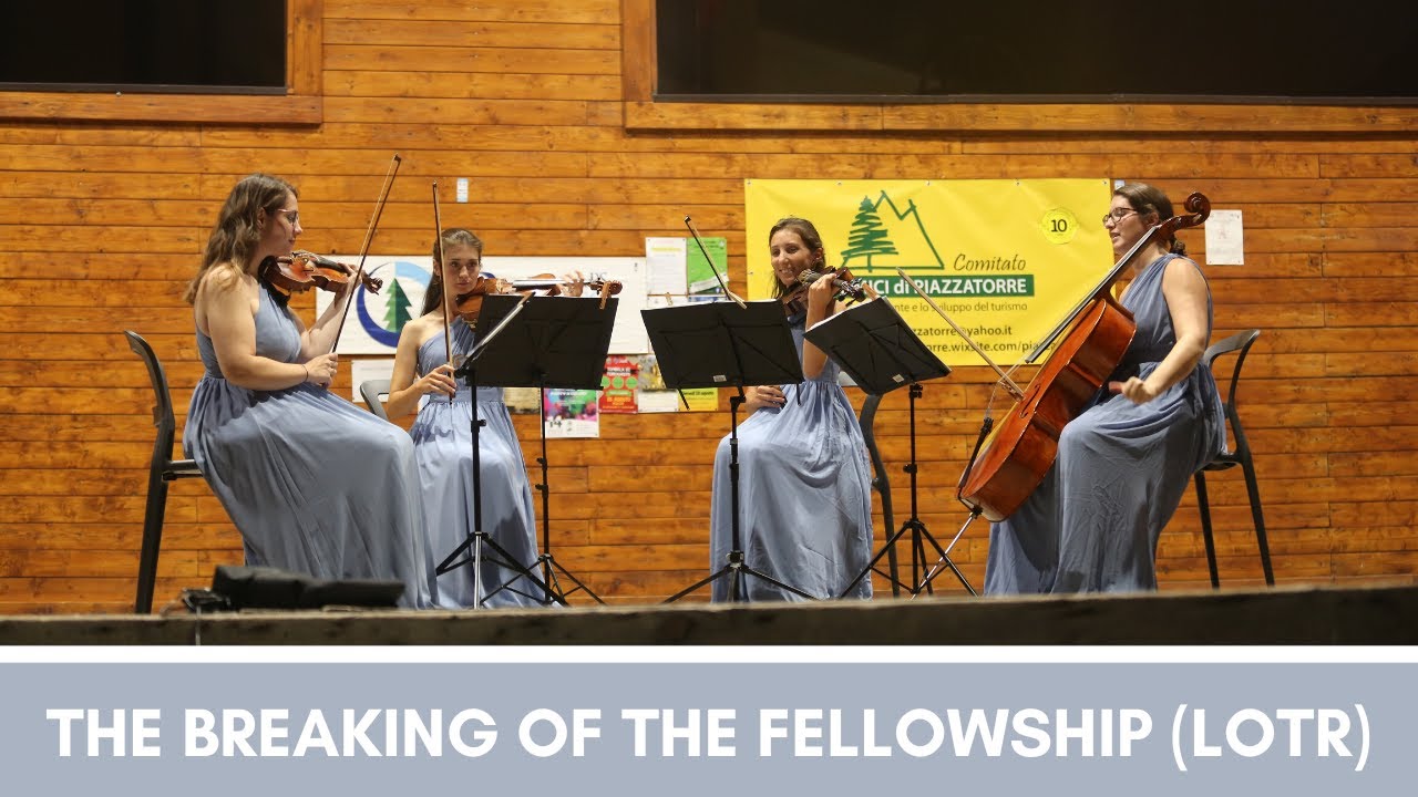 The Breaking of the fellowship (from Lord of the Rings), Sir Howard Shore - String Quartet Cover