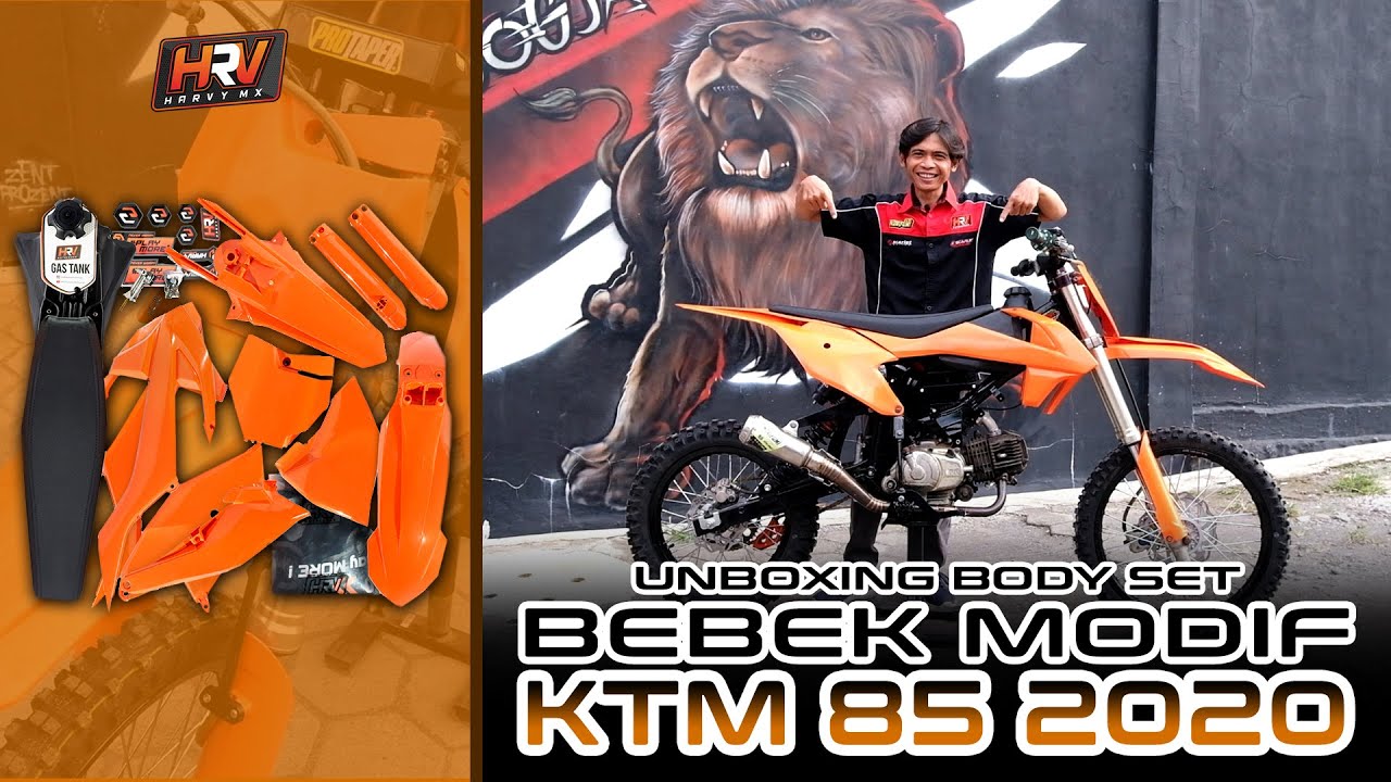 UNBOXING BODY SET BEBEK MODIF KTM 85 2020 #ISTIMEWA !!!