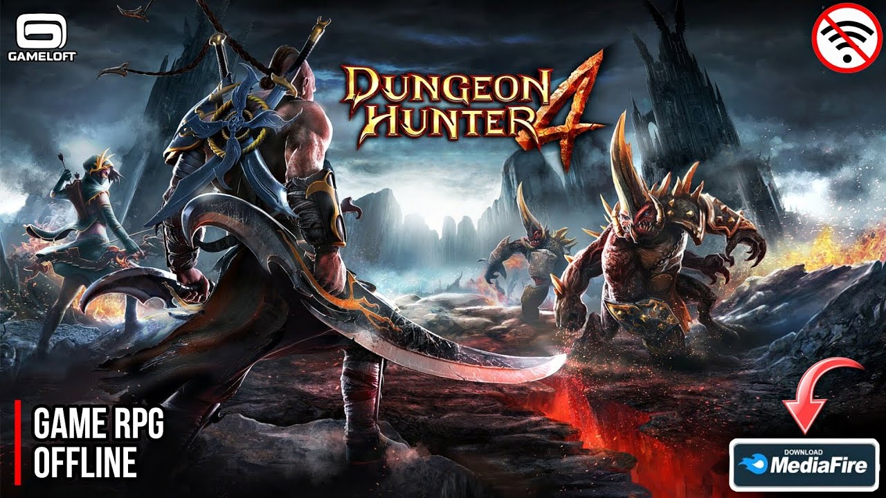 Review Game RPG | Dungeon Hunter 4 (Android) Offline