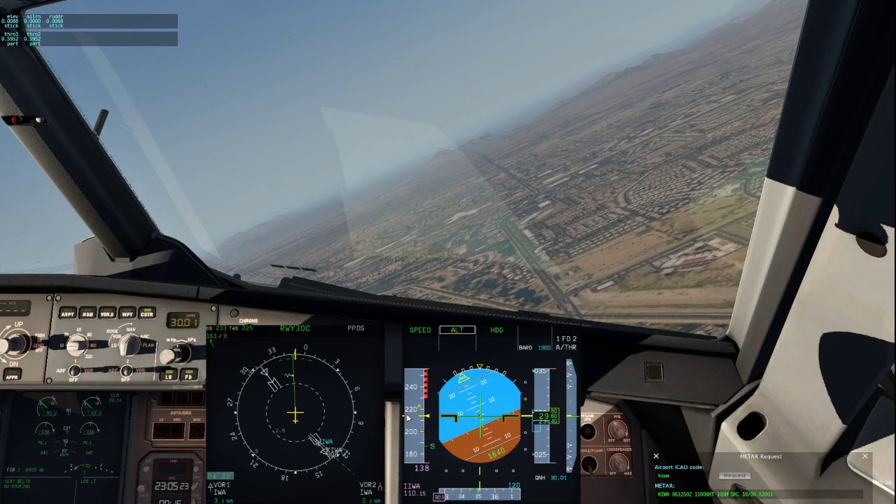 XPlane11 | FFA320 | 1 Hour of Base Training/Touch-and-Goes at KIWA (Phoenix-Gateway, AZ) *NEW VIDEO*