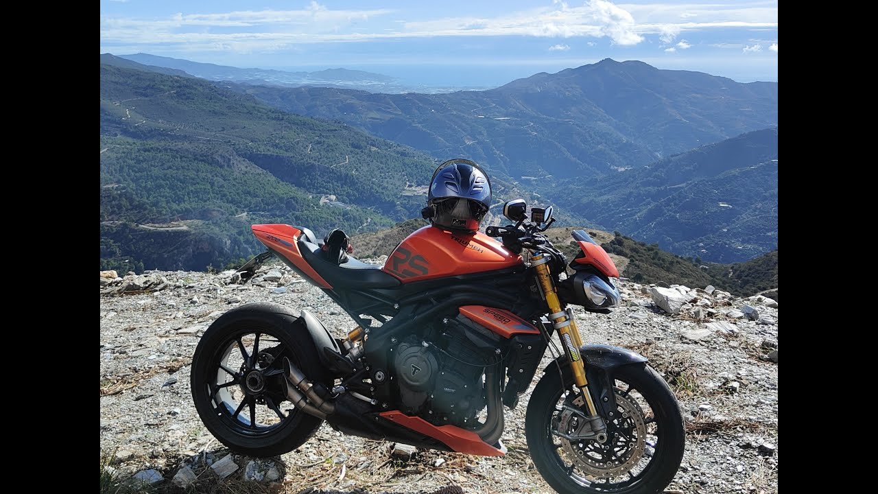 Speed triple 1200 Rs Hiszpania, droga do miasta Ronda
