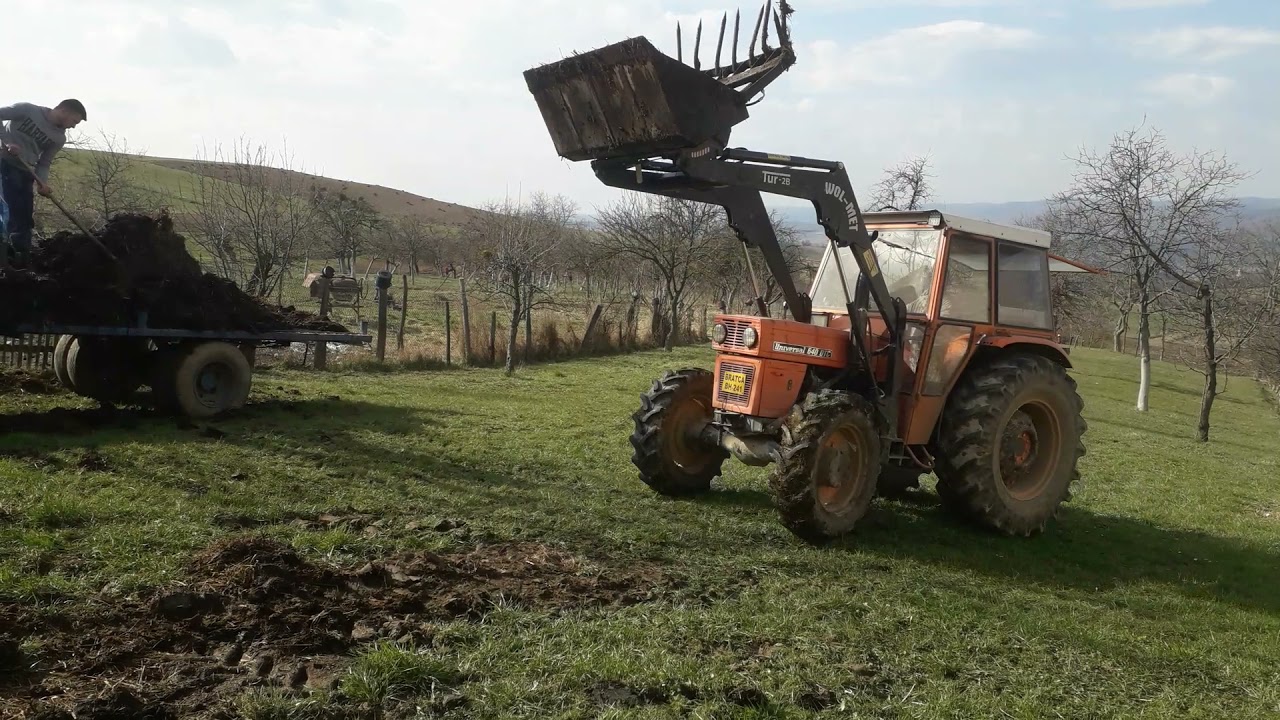 Tractor 640 DTC cu incarcator Wol-Met Turn 2B