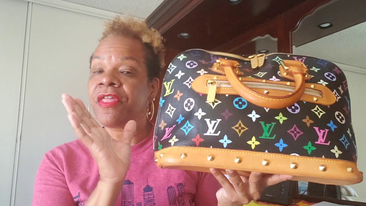 My Louis Vuitton Multicolor Collection &  How I  removed cigarette smoke from my bag.