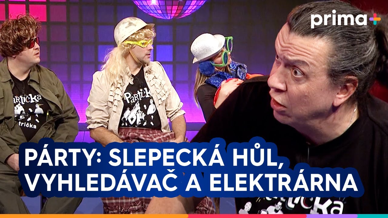 Partička: Párty: internetový vyhledávač, slepecká hůl a jaderná elektrárna
