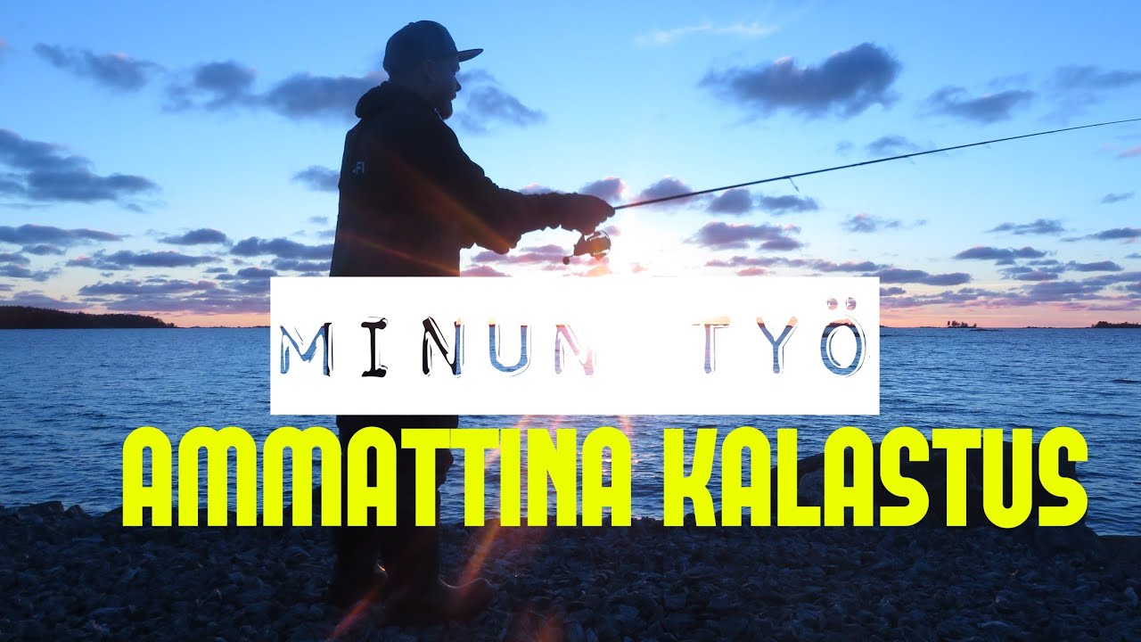 Minun työ- ammattina kalastus\pottukoira kalastaa