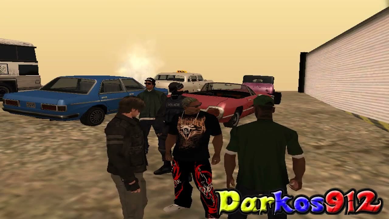Loquendo-GTA San Andreas-Las peleas de Cj y sus amigos-Parte 2