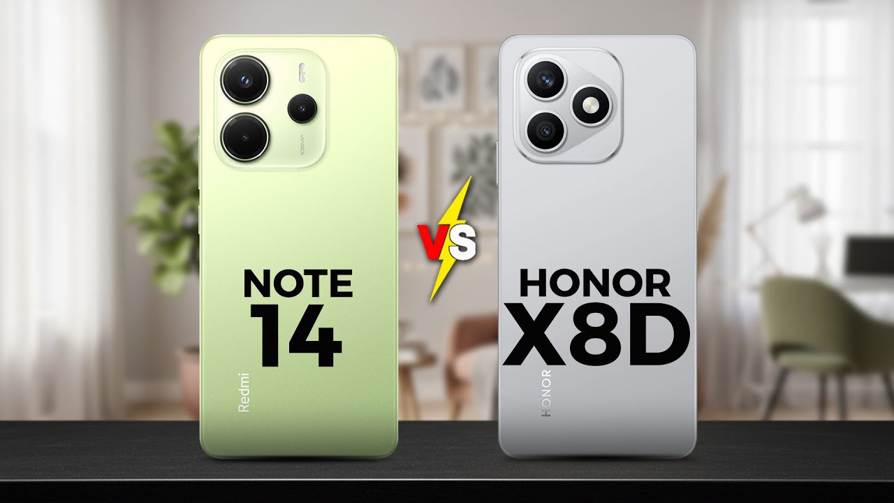 REDMI NOTE 14 VS HONOR X8D
