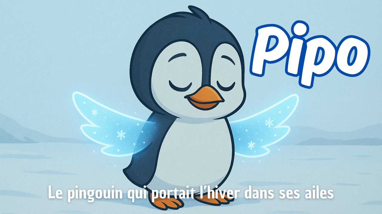 Pipo, le pingouin qui portait l’hiver dans ses ailes 🐧❄️| Histoire pour enfants