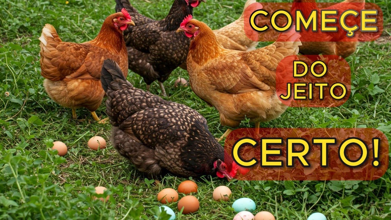 COMO INICIAR UMA CRIAÇÃO DE GALINHAS DO JEITO CERTO!