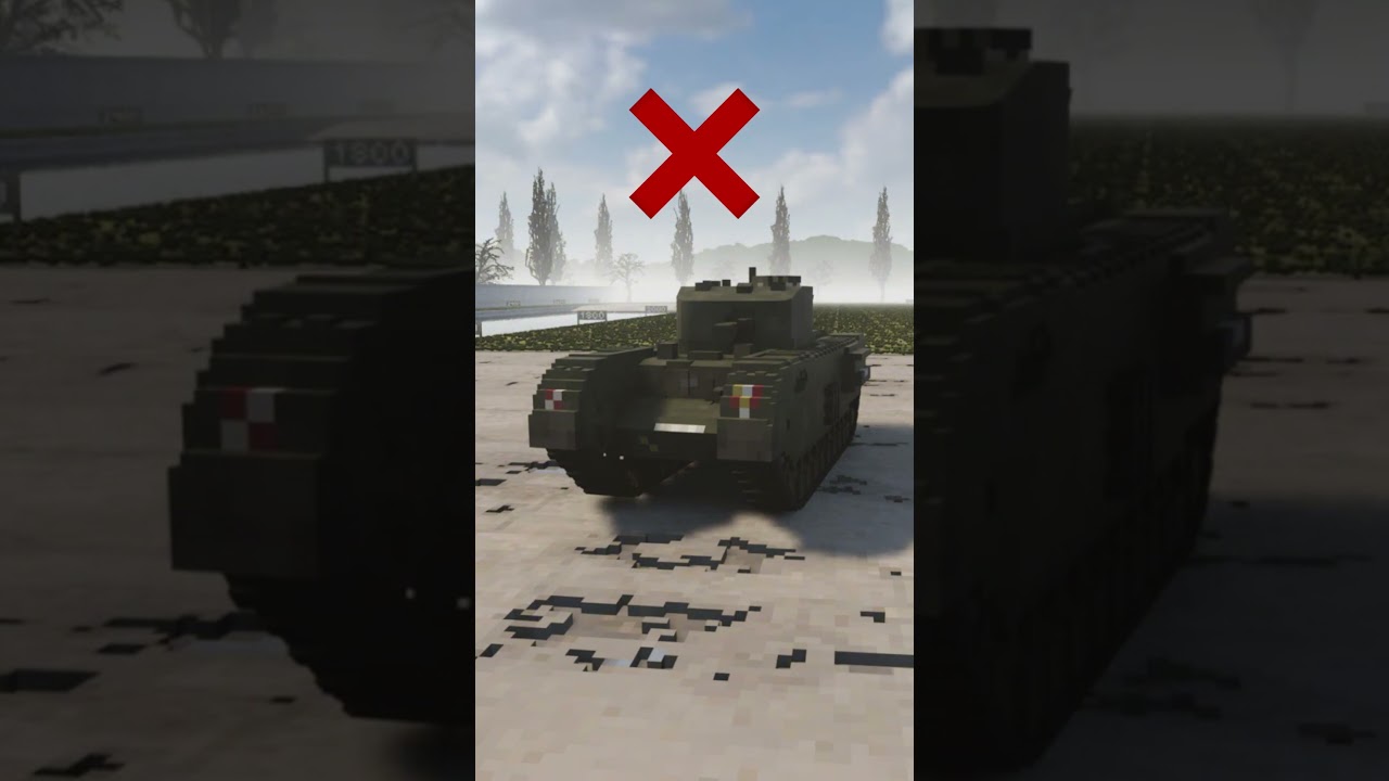 какой танк уничтожит Черчилль #разборка #warthunder #танк #война #военные #ww2 #игры