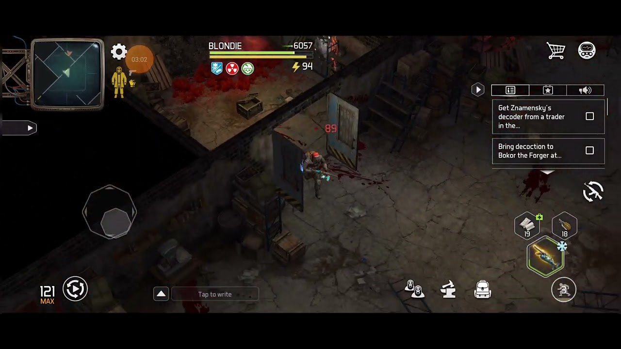 Warehouse - Luka's 4th pylon in the warehouse - D.O.Z Survival