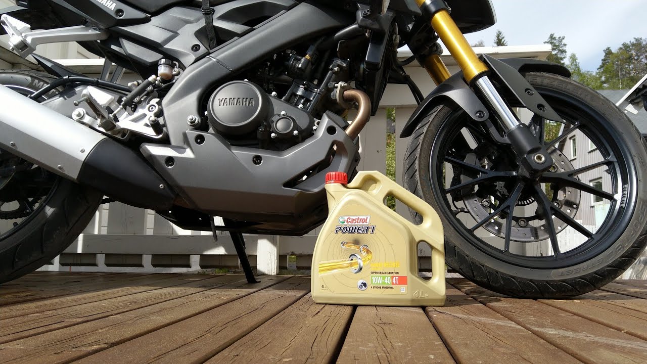 Yamaha MT-125 | How to do an oil change