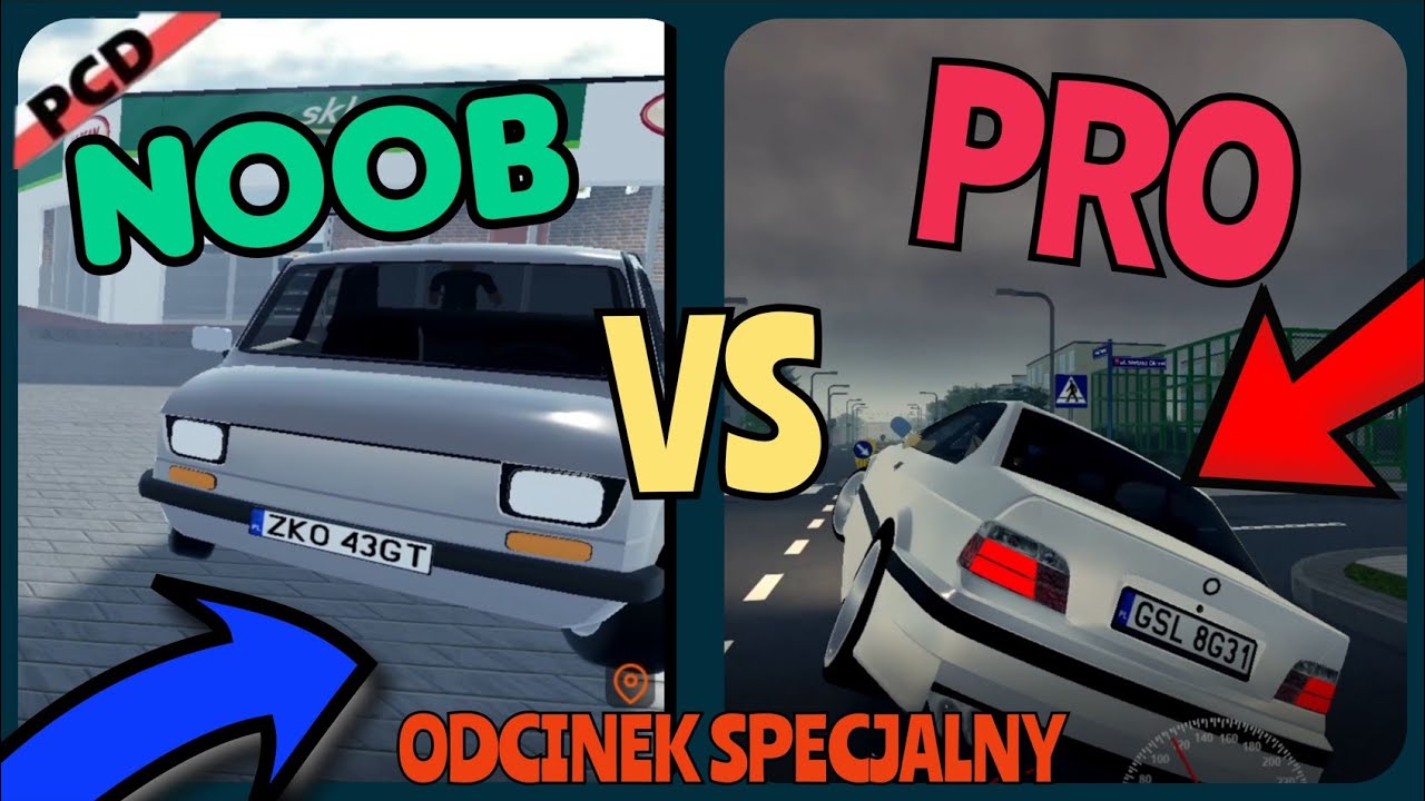NOOB VS PRO - Polish Car Driving II ODCINEK SPECJALNY!
